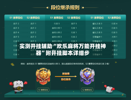 实测开挂辅助“欢乐麻将万能开挂神器”附开挂脚本详细步-第3张图片