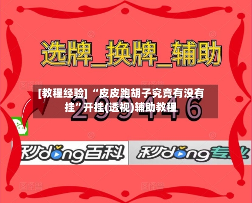 [教程经验] “皮皮跑胡子究竟有没有挂”开挂(透视)辅助教程-第1张图片