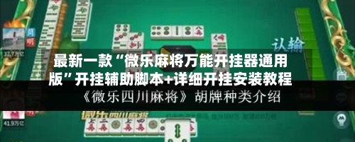 最新一款“微乐麻将万能开挂器通用版”开挂辅助脚本+详细开挂安装教程-第2张图片