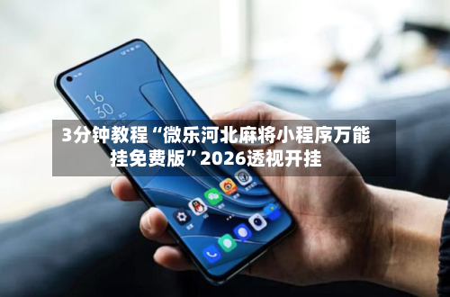 3分钟教程“微乐河北麻将小程序万能挂免费版”2026透视开挂-第1张图片