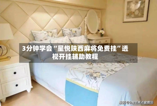 3分钟学会“星悦陕西麻将免费挂	”透视开挂辅助教程-第3张图片