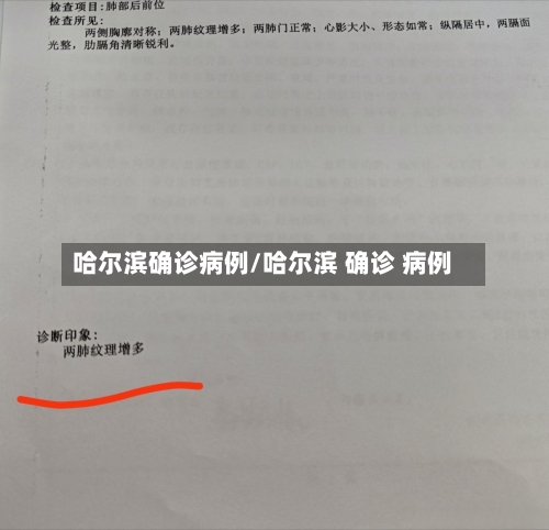 哈尔滨确诊病例/哈尔滨 确诊 病例-第3张图片