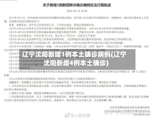 辽宁沈阳新增1例本土确诊病例(辽宁沈阳新增4例本土确诊)-第1张图片