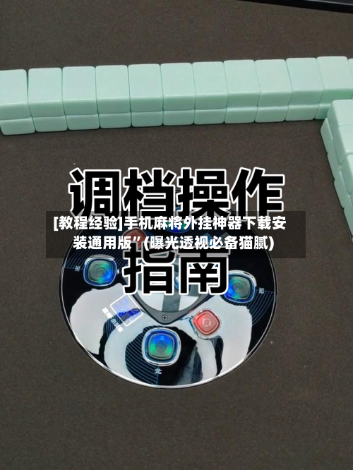 [教程经验]手机麻将外挂神器下载安装通用版”(曝光透视必备猫腻)-第1张图片