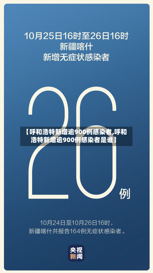 【呼和浩特新增逾900例感染者,呼和浩特新增逾900例感染者是谁】-第3张图片