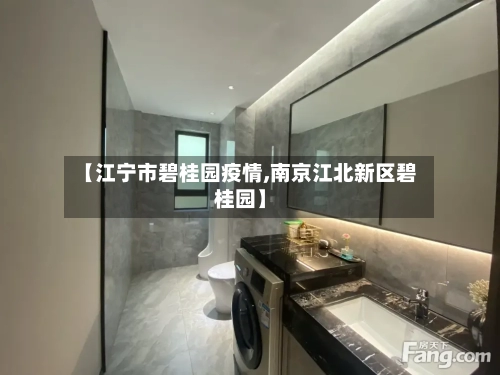 【江宁市碧桂园疫情,南京江北新区碧桂园】-第2张图片