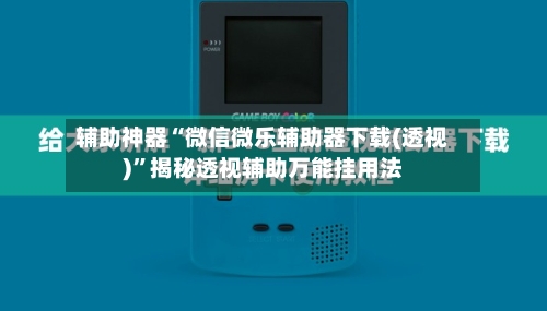 辅助神器“微信微乐辅助器下载(透视)”揭秘透视辅助万能挂用法-第2张图片