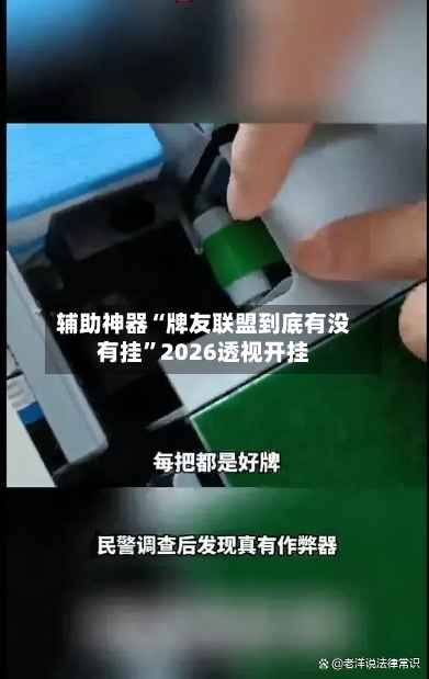 辅助神器“牌友联盟到底有没有挂”2026透视开挂-第2张图片