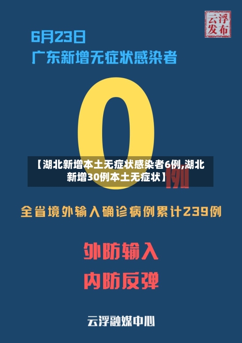 【湖北新增本土无症状感染者6例,湖北新增30例本土无症状】-第2张图片
