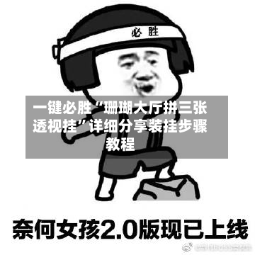 一键必胜“珊瑚大厅拼三张透视挂”详细分享装挂步骤教程-第2张图片