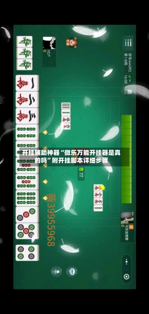 开挂辅助神器“微乐万能开挂器是真的吗	”附开挂脚本详细步骤-第1张图片