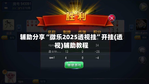 辅助分享“微乐2025透视挂”开挂(透视)辅助教程-第2张图片