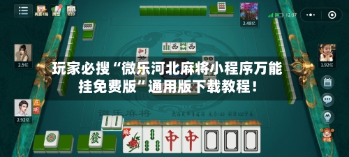 玩家必搜“微乐河北麻将小程序万能挂免费版	”通用版下载教程！-第1张图片