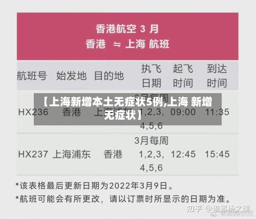 【上海新增本土无症状5例,上海 新增无症状】-第2张图片