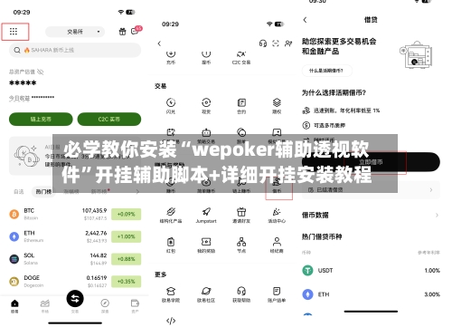 必学教你安装“wepoker辅助透视软件”开挂辅助脚本+详细开挂安装教程-第1张图片