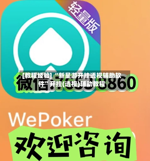 [教程经验] “新星游开挂透视辅助软件”开挂(透视)辅助教程-第3张图片