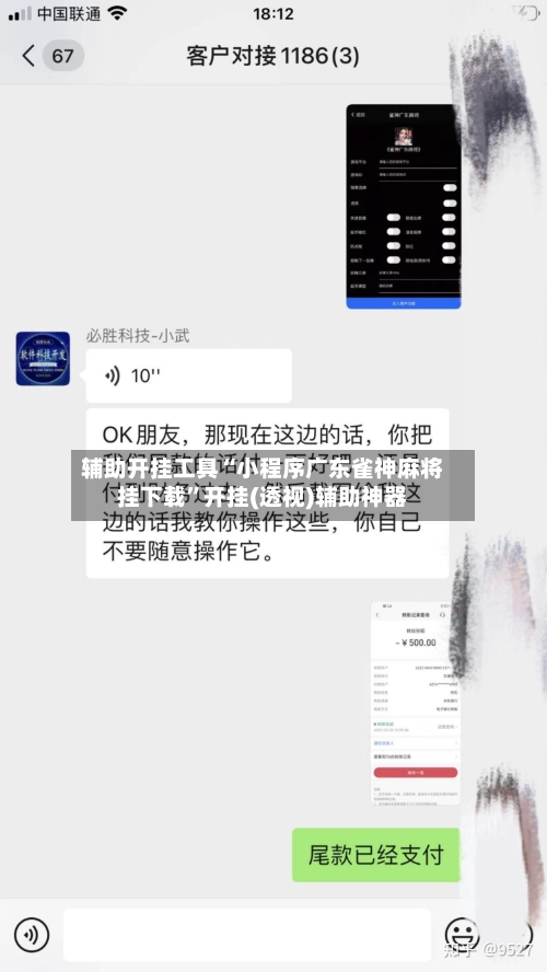 辅助开挂工具“小程序广东雀神麻将挂下载”开挂(透视)辅助神器-第3张图片