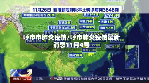 呼市市肺炎疫情/呼市肺炎疫情最新消息11月4号-第2张图片