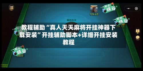 教程辅助“真人天天麻将开挂神器下载安装”开挂辅助脚本+详细开挂安装教程-第3张图片