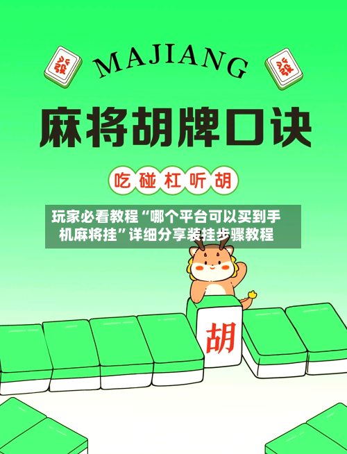 玩家必看教程“哪个平台可以买到手机麻将挂	”详细分享装挂步骤教程-第1张图片