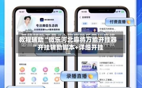 教程辅助“微乐河北麻将万能开挂器”开挂辅助脚本+详细开挂-第3张图片