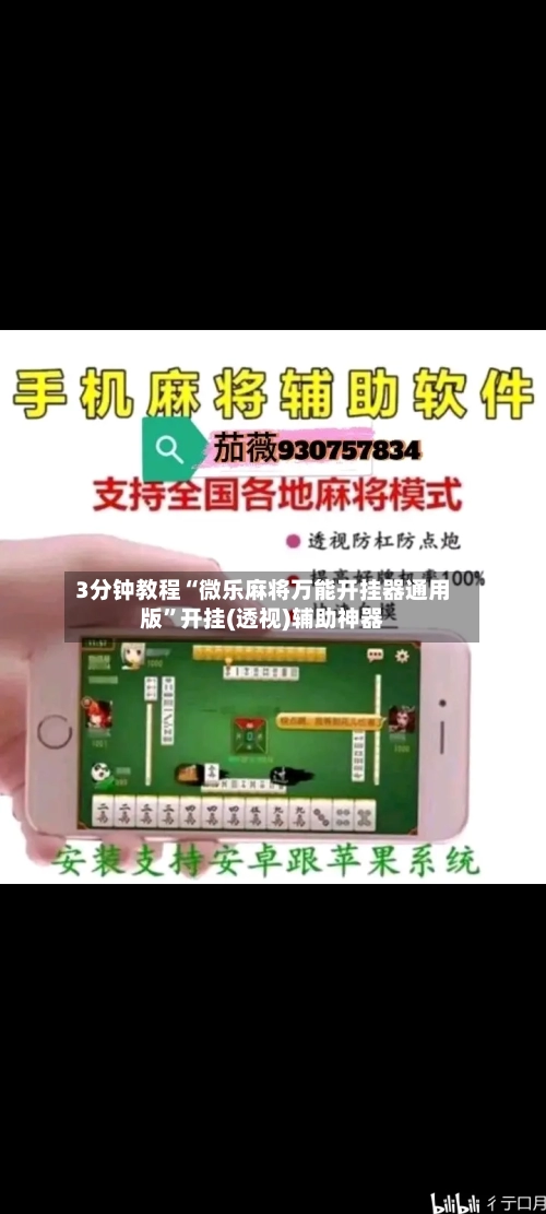 3分钟教程“微乐麻将万能开挂器通用版	”开挂(透视)辅助神器-第1张图片