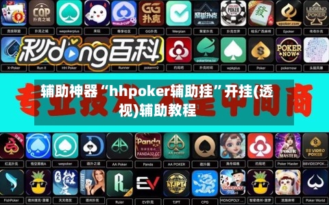 辅助神器“hhpoker辅助挂	”开挂(透视)辅助教程-第1张图片