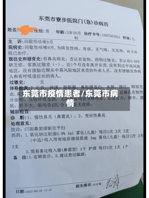 东莞市疫情患者/东莞市病情-第1张图片