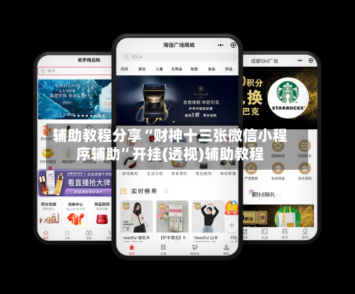 辅助教程分享“财神十三张微信小程序辅助”开挂(透视)辅助教程-第2张图片