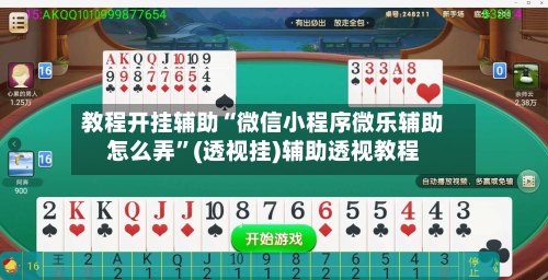 教程开挂辅助“微信小程序微乐辅助怎么弄	”(透视挂)辅助透视教程-第3张图片