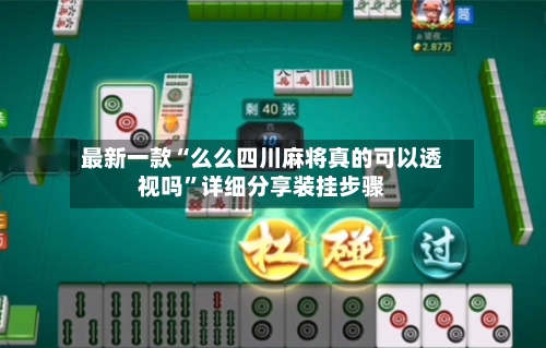 最新一款“么么四川麻将真的可以透视吗”详细分享装挂步骤-第2张图片