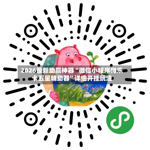 2026最新助赢神器“微信小程序微乐卡五星辅助器”详细开挂玩法-第3张图片