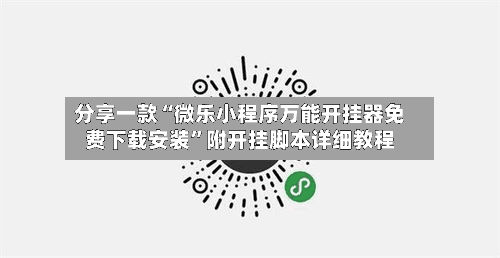 分享一款“微乐小程序万能开挂器免费下载安装”附开挂脚本详细教程-第1张图片