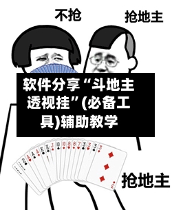 软件分享“斗地主透视挂”(必备工具)辅助教学-第1张图片