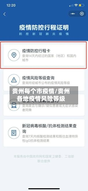 贵州每个市疫情/贵州各地疫情风险等级-第1张图片