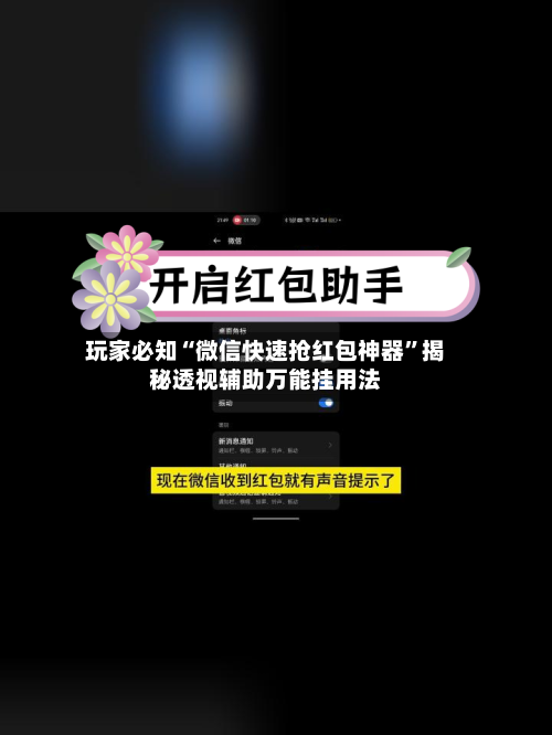 玩家必知“微信快速抢红包神器”揭秘透视辅助万能挂用法-第1张图片
