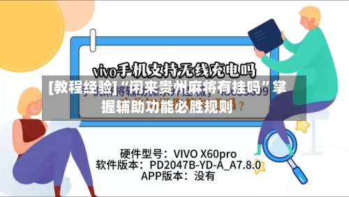 [教程经验]“闲来贵州麻将有挂吗”掌握辅助功能必胜规则-第1张图片