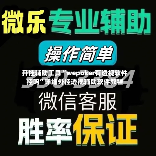 开挂辅助工具“wepoker有透视软件挂吗”详细外挂透视辅助软件教程-第1张图片