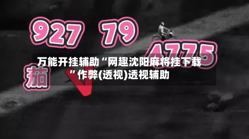 万能开挂辅助“网趣沈阳麻将挂下载”作弊(透视)透视辅助-第1张图片