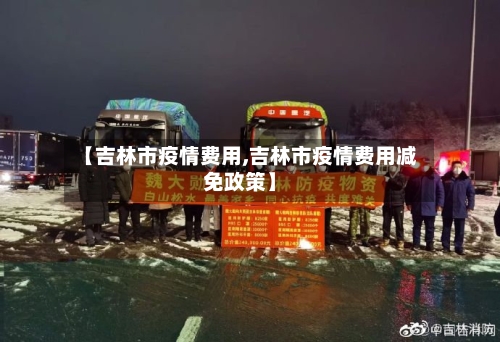 【吉林市疫情费用,吉林市疫情费用减免政策】-第3张图片