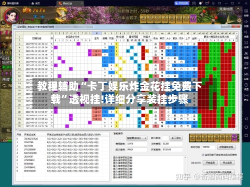 教程辅助“卡丁娱乐炸金花挂免费下载	”透视挂!详细分享装挂步骤-第1张图片