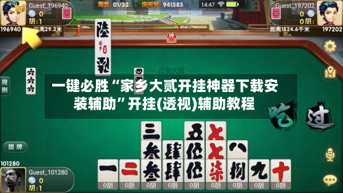一键必胜“家乡大贰开挂神器下载安装辅助”开挂(透视)辅助教程-第2张图片