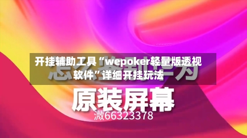 开挂辅助工具“wepoker轻量版透视软件”详细开挂玩法-第3张图片