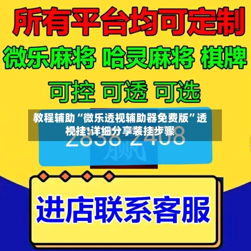 教程辅助“微乐透视辅助器免费版	”透视挂!详细分享装挂步骤-第1张图片