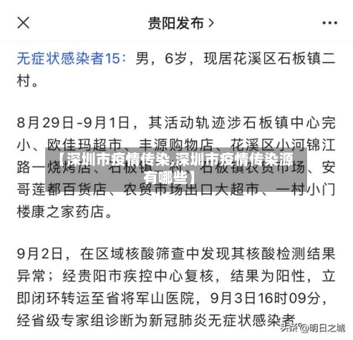 【深圳市疫情传染,深圳市疫情传染源有哪些】-第1张图片
