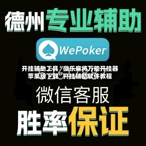开挂辅助工具“微乐麻将万能开挂器苹果版下载”开挂辅助软件教程-第2张图片