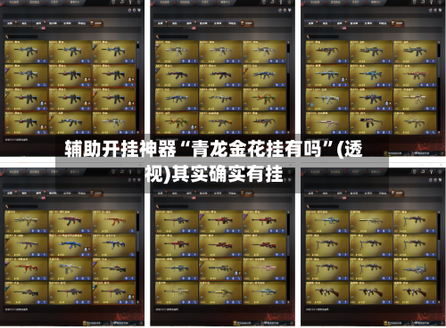 辅助开挂神器“青龙金花挂有吗”(透视)其实确实有挂-第2张图片