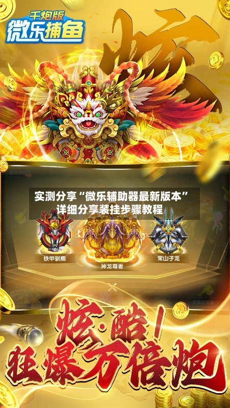 实测分享“微乐辅助器最新版本”详细分享装挂步骤教程-第1张图片