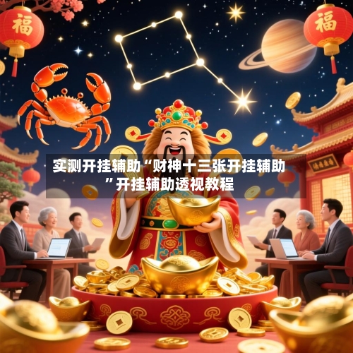实测开挂辅助“财神十三张开挂辅助”开挂辅助透视教程-第1张图片