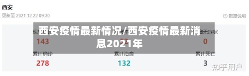 西安疫情最新情况/西安疫情最新消息2021年-第2张图片